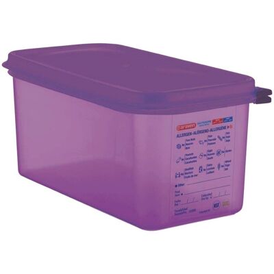 Contenitore Gastronorm Araven 6L - Conservazione alimenti - Viola Contenitore Gastronorm Araven 6L - Conservazione alimenti - Viola