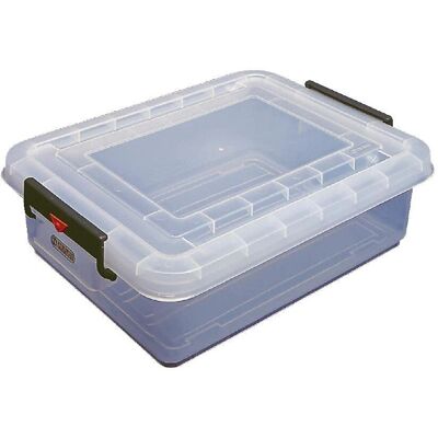 Contenedor de alimentos de polipropileno Araven 40L - Apilable, Hermético, Congelador Seguro Contenedor de alimentos de polipropileno Araven 40L - Apilable, Hermético, Congelador Seguro