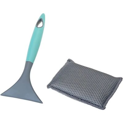 Set di Raschietto e Spugna Microfibra VIGAR Hergo Set di Raschietto e Spugna Microfibra VIGAR Hergo