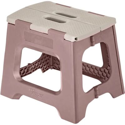 VIGAR Tabouret Pliable - Hauteur Compacte 27cm - Publicité VIGAR Tabouret Pliable - Hauteur Compacte 27cm - Publicité