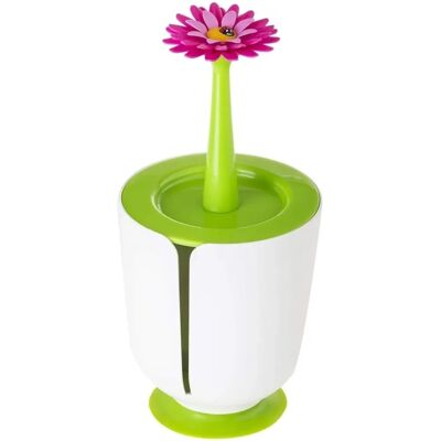 Suporte para Papel Higiênico VIGAR Flower Power - Branco - Acessório para Banheiro Suporte para Papel Higiênico VIGAR Flower Power - Branco - Acessório para Banheiro