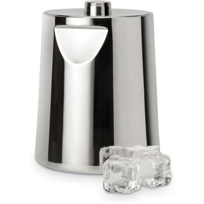 Balde de gelo e refrigerador Bella - Aço inoxidável, parede dupla Balde de gelo e refrigerador Bella - Aço inoxidável, parede dupla