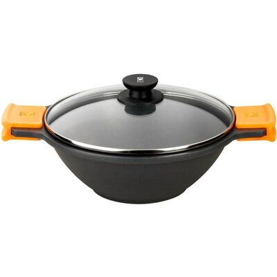 BRA Efficient Wok/Casserole - 24cm, induction, antiadhésif - Publicité BRA Efficient Wok/Casserole - 24cm, induction, antiadhésif - Publicité