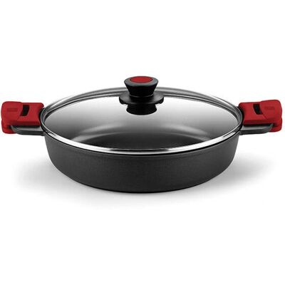BRA A410524 Kochtopf - Schwarz, 300g, Antihaft BRA A410524 Kochtopf - Schwarz, 300g, Antihaft