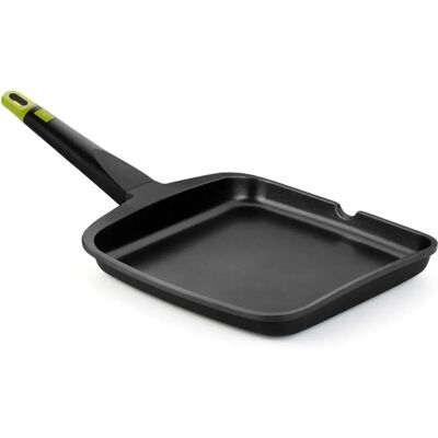 BRA A491328 28cm Non-Stick Cast Aluminum Frying Pan - Durable & Healthy BRA A491328 28cm Non-Stick Cast Aluminum Frying Pan - Durable & Healthy