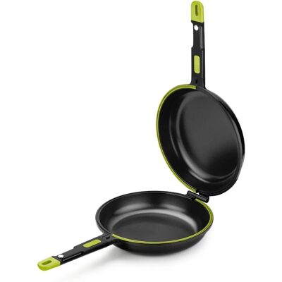 Sartén Doble de Aluminio Foodie Bra - 24cm - Distribución de calor Sartén Doble de Aluminio Foodie Bra - 24cm - Distribución de calor