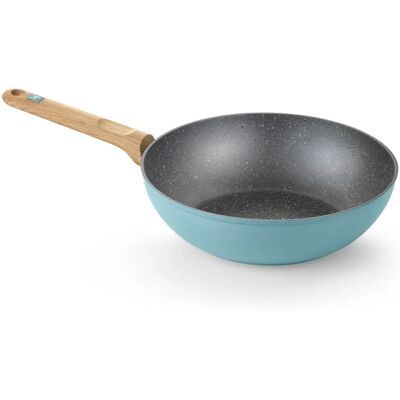 Bra Nordik A122231 Poêle à Frire - Wok en Aluminium Antiadhésif - 28cm Bra Nordik A122231 Poêle à Frire - Wok en Aluminium Antiadhésif - 28cm