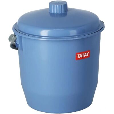 Tatay 1102700 Blau Plastic Opslagemmer - 17 L, 35x33x36 cm Tatay 1102700 Blau Plastic Opslagemmer - 17 L, 35x33x36 cm
