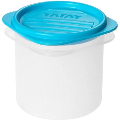 Conteneur alimentaire cylindrique Tatay Topflex - 0,3L Conteneur alimentaire cylindrique Tatay Topflex - 0,3L