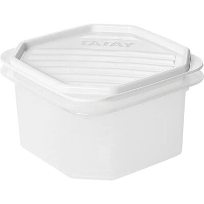 Tatay Topflex Octagonale Voedselcontainer 600ml - Voedselcontainer Tatay Topflex Octagonale Voedselcontainer 600ml - Voedselcontainer