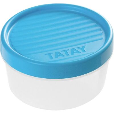 Tatay 0,5L Contenedor de alimentos - Azul, Tampa de rosca, Seguros para microondas Tatay 0,5L Contenedor de alimentos - Azul, Tampa de rosca, Seguros para microondas
