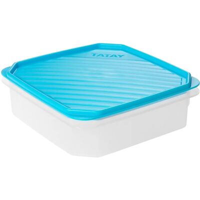Tatay Topflex Vierkant 1,3L BPA-vrij Voedselcontainer Tatay Topflex Vierkant 1,3L BPA-vrij Voedselcontainer