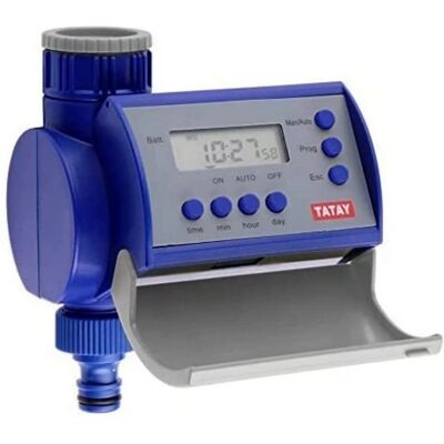 Tatay 45101 - Programmatore di irrigazione - Blu - 11x9.6x14.5cm Tatay 45101 - Programmatore di irrigazione - Blu - 11x9.6x14.5cm