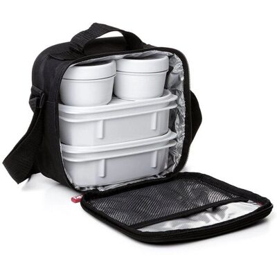 Tatay Urban Food Casual Bolsa Térmica 3L com 4 Recipientes Herméticos Tatay Urban Food Casual Bolsa Térmica 3L com 4 Recipientes Herméticos