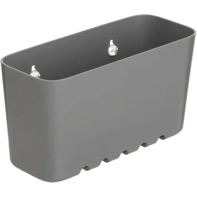 Organisateur de salle de bains TATAY - 20x8.5x11 cm, Gris, Ventouses Organisateur de salle de bains TATAY - 20x8.5x11 cm, Gris, Ventouses