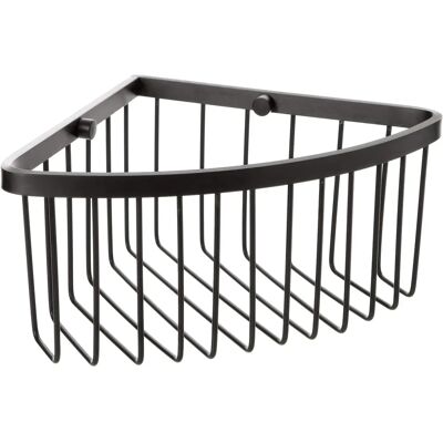 SANOTECHNIK Zwart Aluminium Wandplank - Wandmontage, Roestvrij staal, 11,6x32x20cm SANOTECHNIK Zwart Aluminium Wandplank - Wandmontage, Roestvrij staal, 11,6x32x20cm