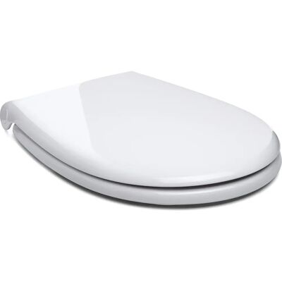 Tatay Wc Zitting Wit met Softclose - Toiletzitting, Antibacterieel PP, Universeel Tatay Wc Zitting Wit met Softclose - Toiletzitting, Antibacterieel PP, Universeel