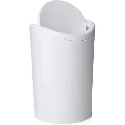 Secchio bagno Tatay 6L - Coperchio basculante, Plastica riciclata Secchio bagno Tatay 6L - Coperchio basculante, Plastica riciclata