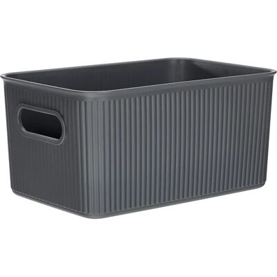 Boîte de Rangement Tatay - 5L Sans BPA - Anthracite - Publicité Boîte de Rangement Tatay - 5L Sans BPA - Anthracite - Publicité