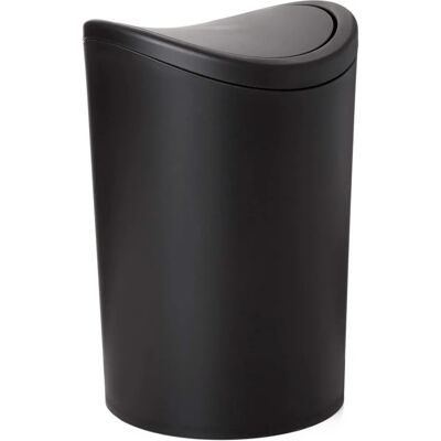 Poubelle de Salle de Bain Tatay - 6L Rectangulaire Résistante aux Chocs Noire - Publicité Poubelle de Salle de Bain Tatay - 6L Rectangulaire Résistante aux Chocs Noire - Publicité