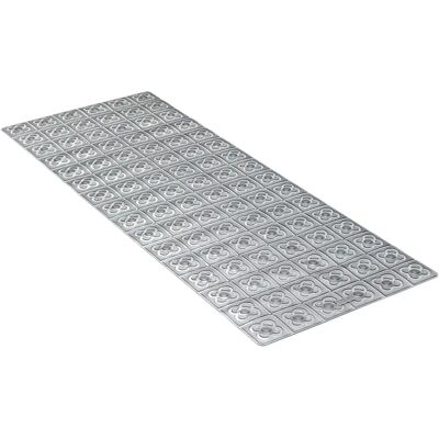 PLASTICOS TATAY - Tapis de bain antidérapant 96x36cm - Antracite - Publicité PLASTICOS TATAY - Tapis de bain antidérapant 96x36cm - Antracite - Publicité