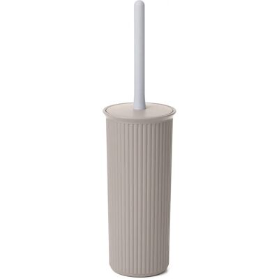 TATAY Baobab Toiletborstel en houder - Plastic, Beige/Taupe TATAY Baobab Toiletborstel en houder - Plastic, Beige/Taupe