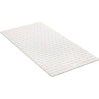 Tatay Tappeto Bagno Bianco - Antiscivolo, 72x36 cm Tatay Tappeto Bagno Bianco - Antiscivolo, 72x36 cm