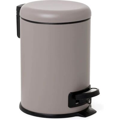 Secchio bagno Tatay 3L - Acciaio inossidabile, pedale, chiusura morbida Secchio bagno Tatay 3L - Acciaio inossidabile, pedale, chiusura morbida