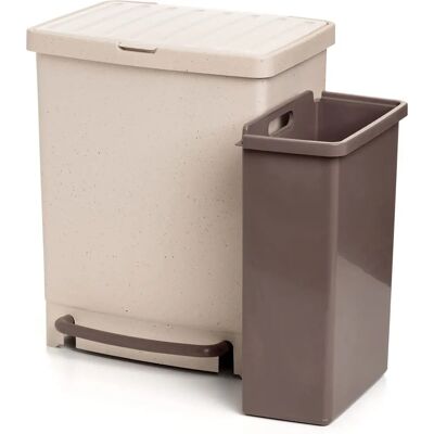 Tatay Ecohome Recycling Trash Bin With Pedal - Vuilnisbak Tatay Ecohome Recycling Trash Bin With Pedal - Vuilnisbak