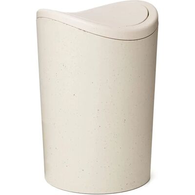 Tatay Ecohome - 6L Badezimmermülleimer mit Neigungsdeckel - Umweltfreundlich Tatay Ecohome - 6L Badezimmermülleimer mit Neigungsdeckel - Umweltfreundlich