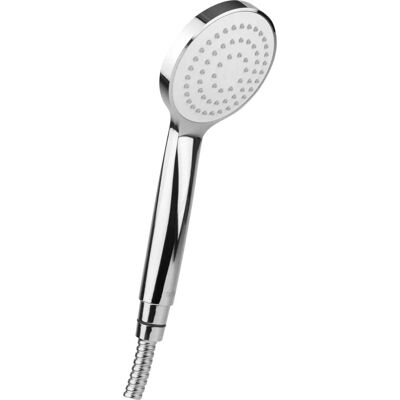 Kit Doccia Argento Tatay con Tubo Flessibile Kit Doccia Argento Tatay con Tubo Flessibile