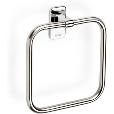Tatay Slim Towel Holder - Bathroom Accessory - Silver Tatay Slim Towel Holder - Bathroom Accessory - Silver