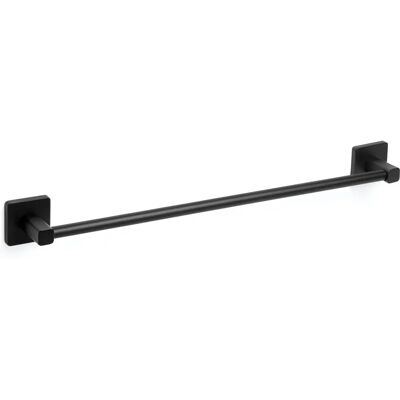 Tatay Nero 60 cm czarny matowy drążek na ręczniki ze stali nierdzewnej i z zamaku - Akcesoria łazienkowe Tatay Nero 60 cm czarny matowy drążek na ręczniki ze stali nierdzewnej i z zamaku - Akcesoria łazienkowe