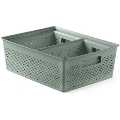Ensemble de Boîtes TATAY Bohol - 3 Contenants en Plastique Recyclé - 12L - Ensemble de Rangement Ensemble de Boîtes TATAY Bohol - 3 Contenants en Plastique Recyclé - 12L - Ensemble de Rangement