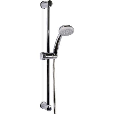 Tatay - Kit Barre Douche-Vanity Anticalc Chromé - Accessoire de Douche - Publicité Tatay - Kit Barre Douche-Vanity Anticalc Chromé - Accessoire de Douche - Publicité
