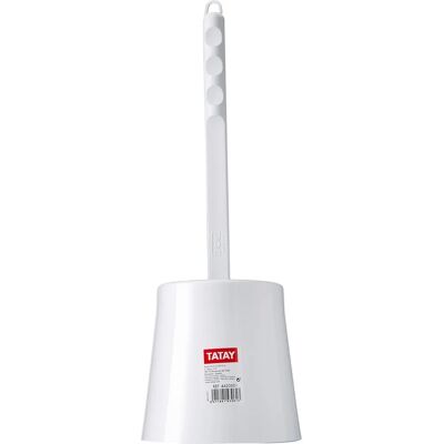 Brosse WC TATAY - 83 - Blanc - Fabriqué en Espagne Brosse WC TATAY - 83 - Blanc - Fabriqué en Espagne