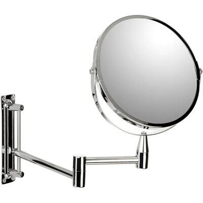 Tatay Bathroom Mirror 5x Magnification - Wall Extensible - 17cm Tatay Bathroom Mirror 5x Magnification - Wall Extensible - 17cm