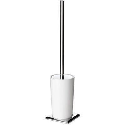 Tatay Witte Keramische Toiletborstel - Ronde Moderne Elegant Tatay Witte Keramische Toiletborstel - Ronde Moderne Elegant