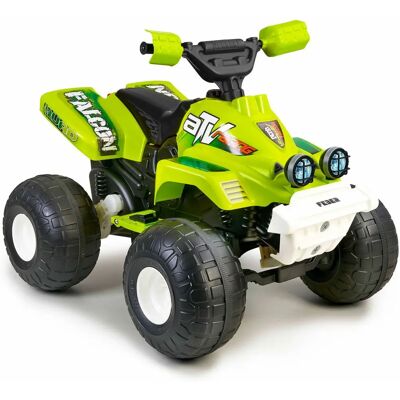 Feber Falcon 6V Quad Elettrico Verde - Per Bambini 3+ Feber Falcon 6V Quad Elettrico Verde - Per Bambini 3+