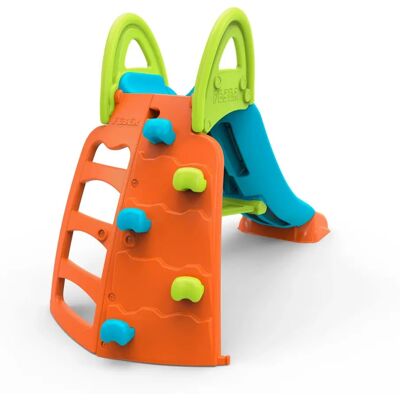 Feber Klettern & Rutsche - Rutsche 208x90x126 cm - Rutschfest Feber Klettern & Rutsche - Rutsche 208x90x126 cm - Rutschfest