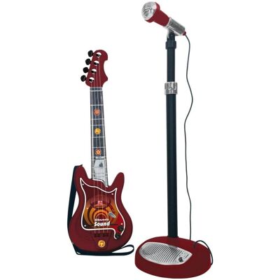 Guitarra Infantil Reig com Microfone - Brinquedo Musical Guitarra Infantil Reig com Microfone - Brinquedo Musical