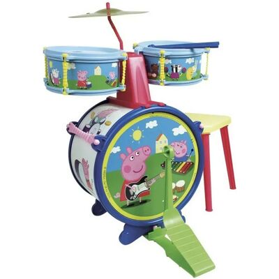 Reig Peppa Pig Zestaw Perkusji - Zabawka Muzyczna Reig Peppa Pig Zestaw Perkusji - Zabawka Muzyczna