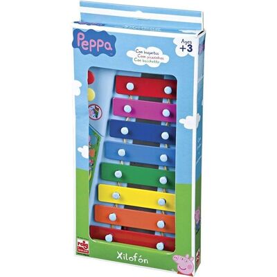 Peppa Pig Pink Xylophon - Kindermusikinstrument Peppa Pig Pink Xylophon - Kindermusikinstrument