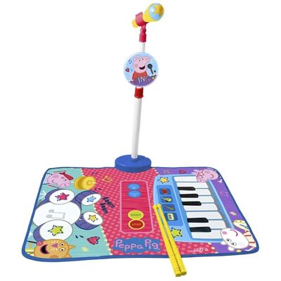 Reig Peppa Pig Spielmatte - 3-in-1 Musikmatte mit Mikrofon Reig Peppa Pig Spielmatte - 3-in-1 Musikmatte mit Mikrofon