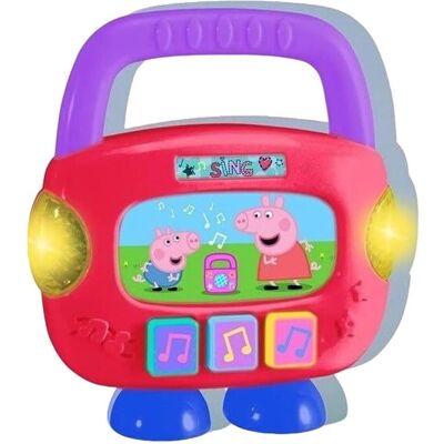 Peppa Pig Éneklő Rádió - Zenélő Játék Gyerekeknek Peppa Pig Éneklő Rádió - Zenélő Játék Gyerekeknek