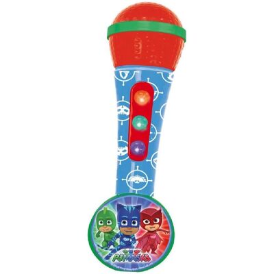 Microphone Karaoké PJ Masks - Microphone pour enfants avec lumières - Publicité Microphone Karaoké PJ Masks - Microphone pour enfants avec lumières - Publicité