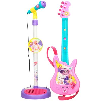 Zabawka Muzyczna Barbie Mikrofon i Gitara Zabawka Muzyczna Barbie Mikrofon i Gitara