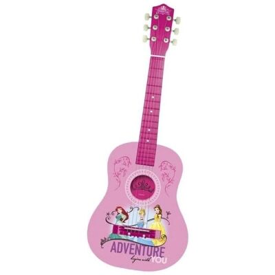 Guitarra Infantil Disney Princess - 75cm Rosa Guitarra Infantil Disney Princess - 75cm Rosa