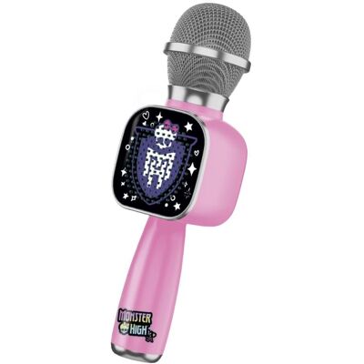 Microfono Bluetooth Monster High - Compatto, Luci & USB Microfono Bluetooth Monster High - Compatto, Luci & USB