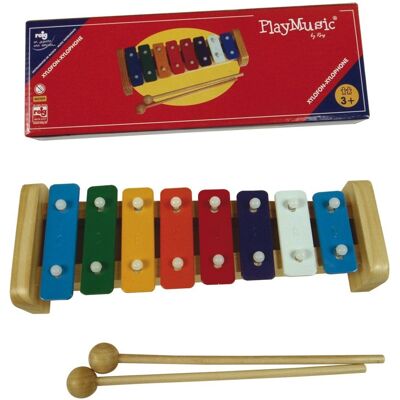 Xilofono Multicolore Reig Legno Plastica - Strumento Musicale per Bambini Xilofono Multicolore Reig Legno Plastica - Strumento Musicale per Bambini
